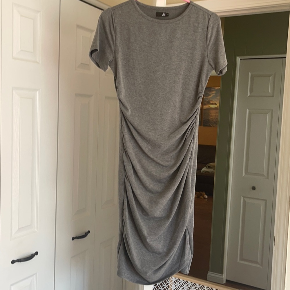 Gray Tshirt dress